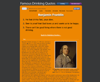 Famous Drinking Quotes